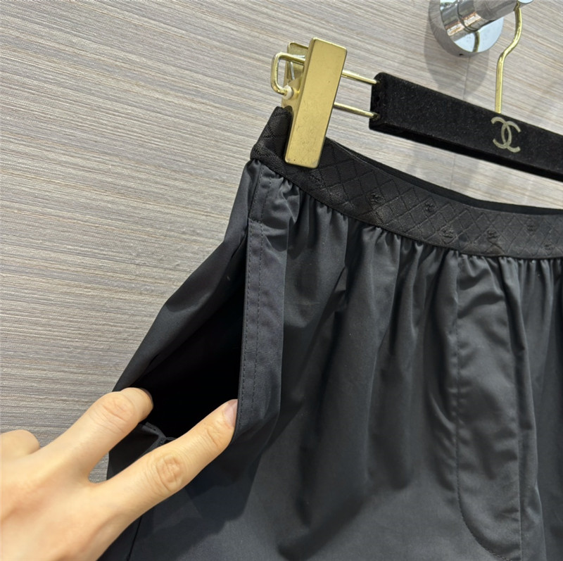 Chanel double C webbing waist small hot pants replica clothing