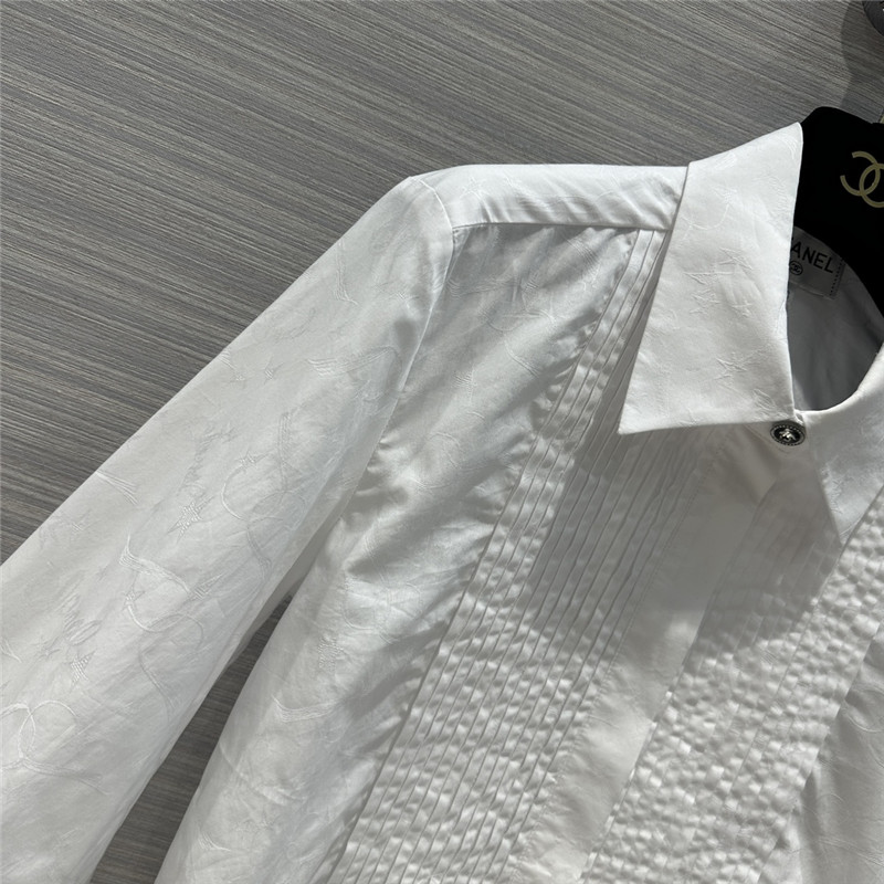 Ch**el french elegant palace style shirt replica clothes