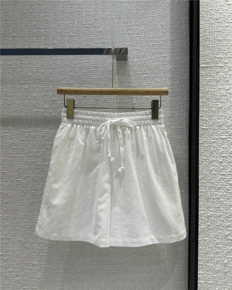 loro piana linen casual shorts suit replica clothes
