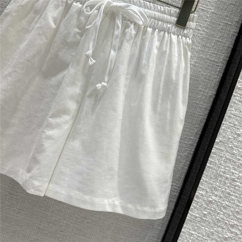 loro piana linen casual shorts suit replica clothes