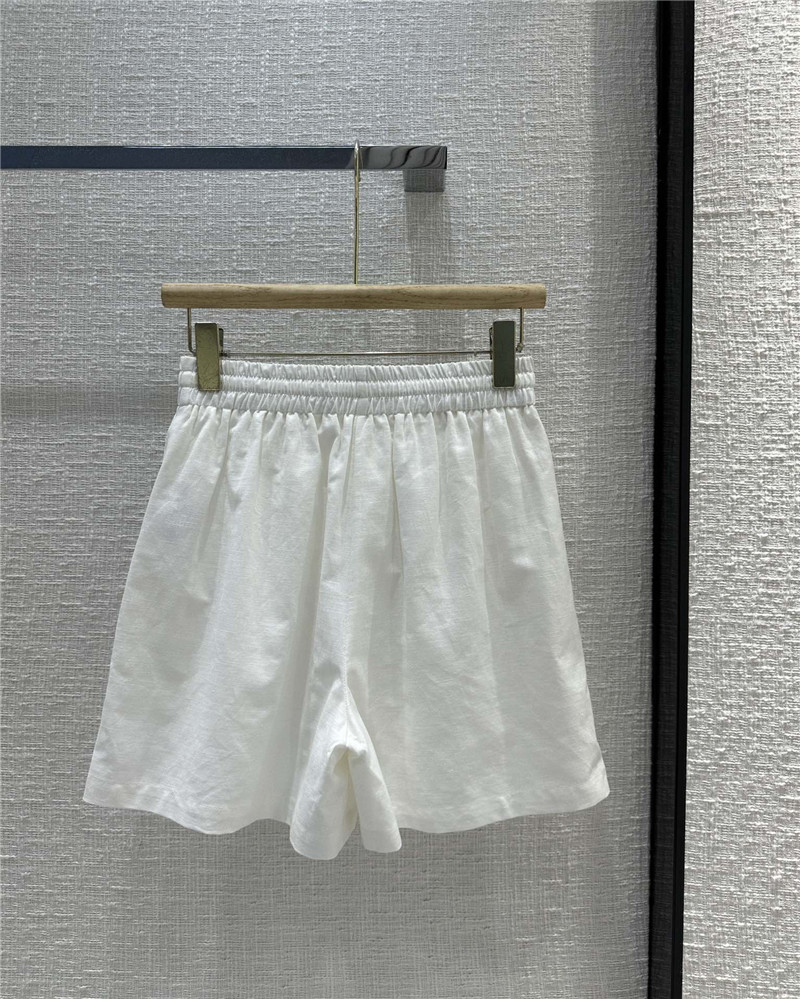 loro piana linen casual shorts suit replica clothes