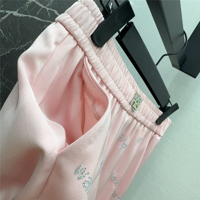 a1exa*der wang D1am0nd-embellished straight-leg pants