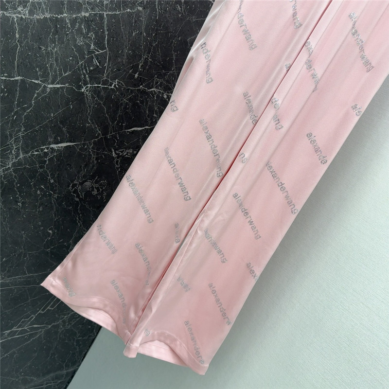 a1exa*der wang D1am0nd-embellished straight-leg pants