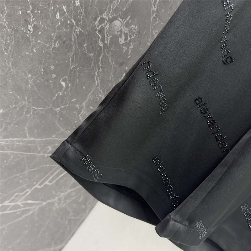 a1exa*der wang D1am0nd-embellished straight-leg pants