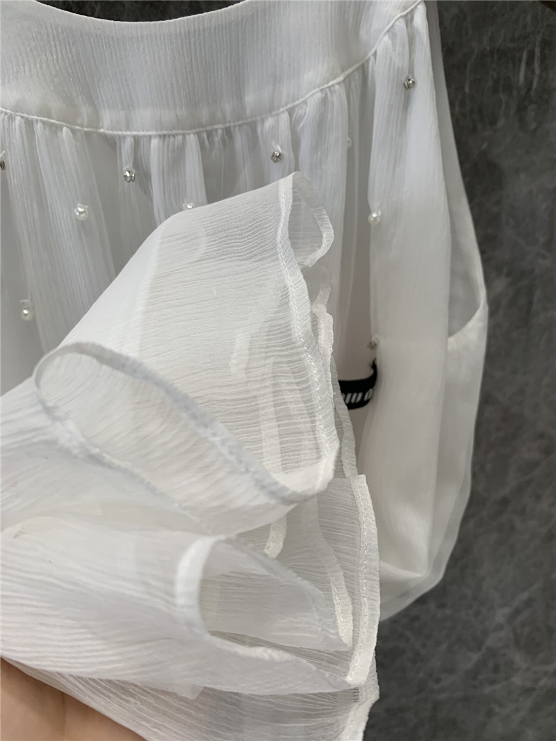 M1um1u sleeveless shirt vest tops replica clothes