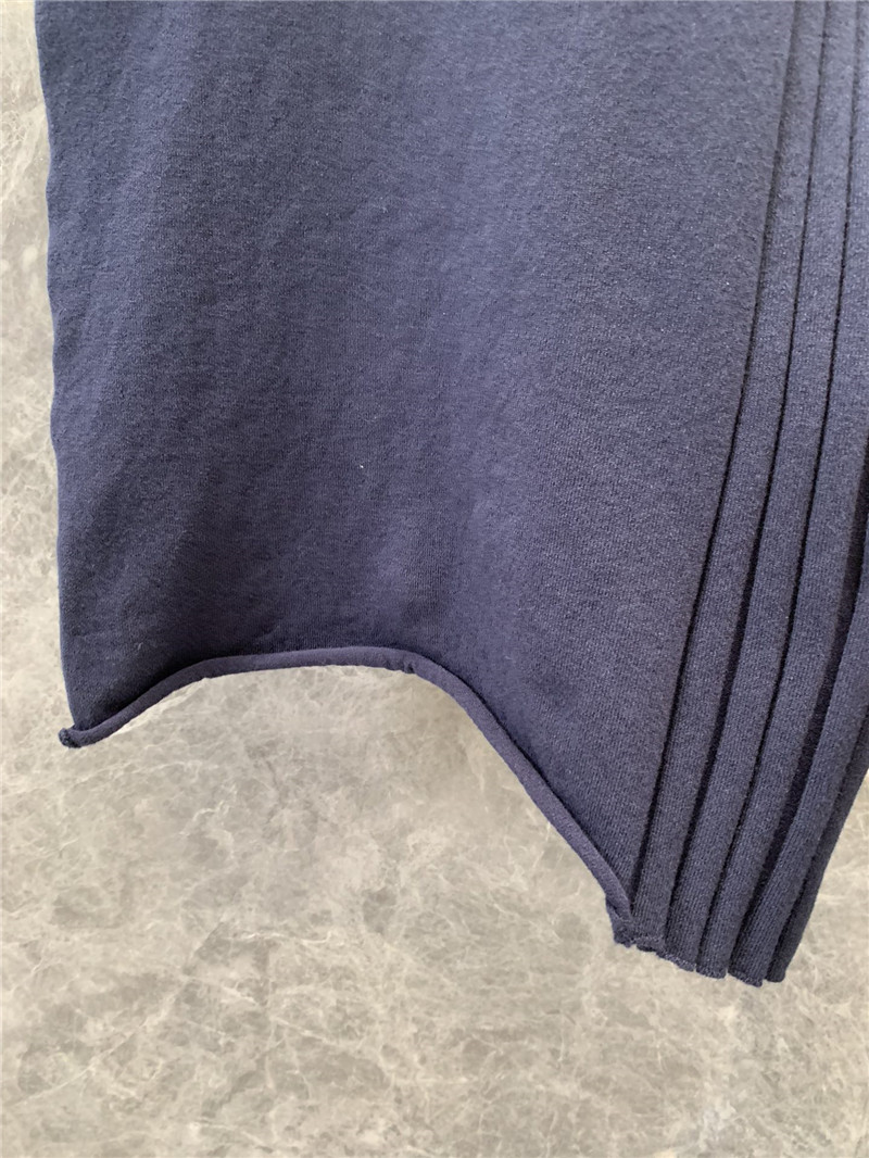 F**di irregular knitted short-sleeved top replica clothes