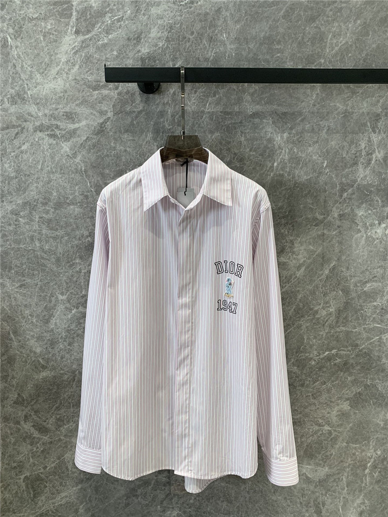 dior lapel long sleeve shirt replica designer clothes