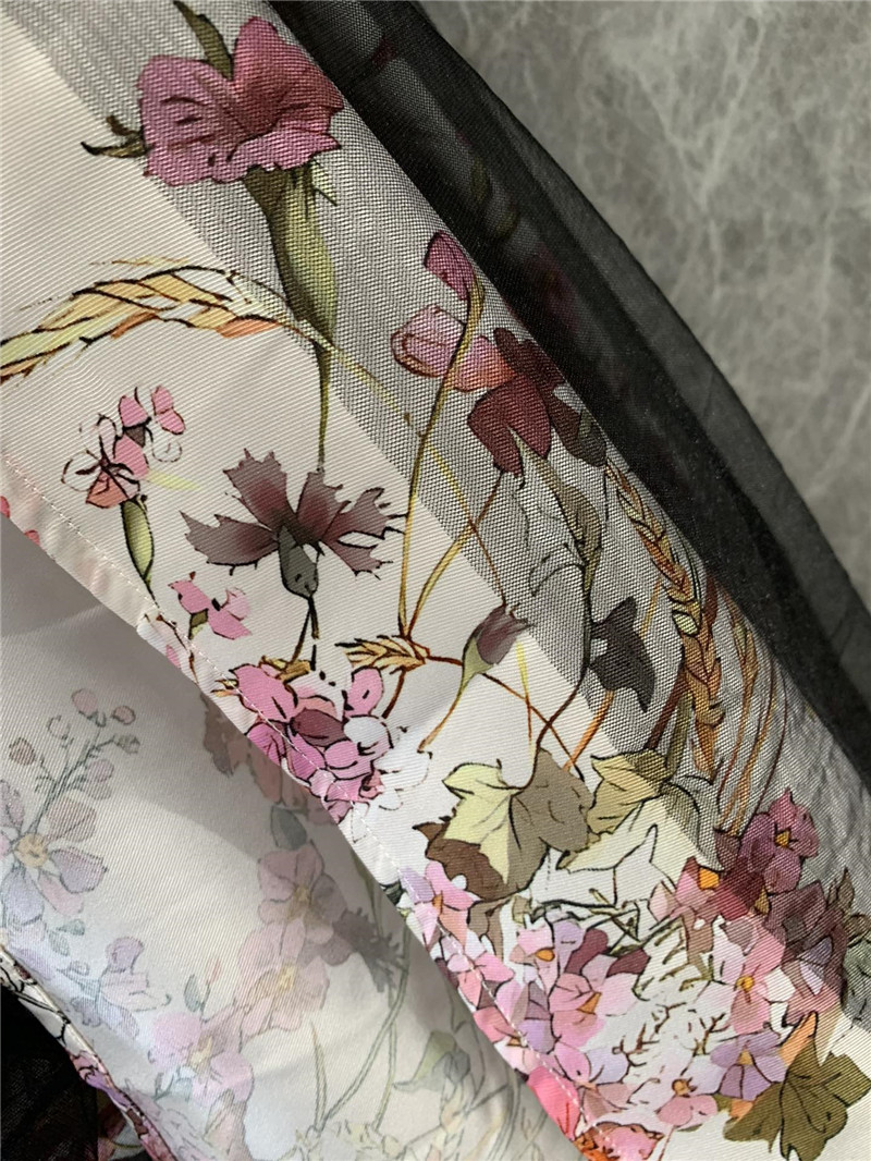 D10r double layer mesh skirt replica d&g clothing