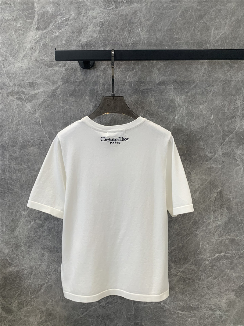 D10r knitted short sleeve top replica designer clothes