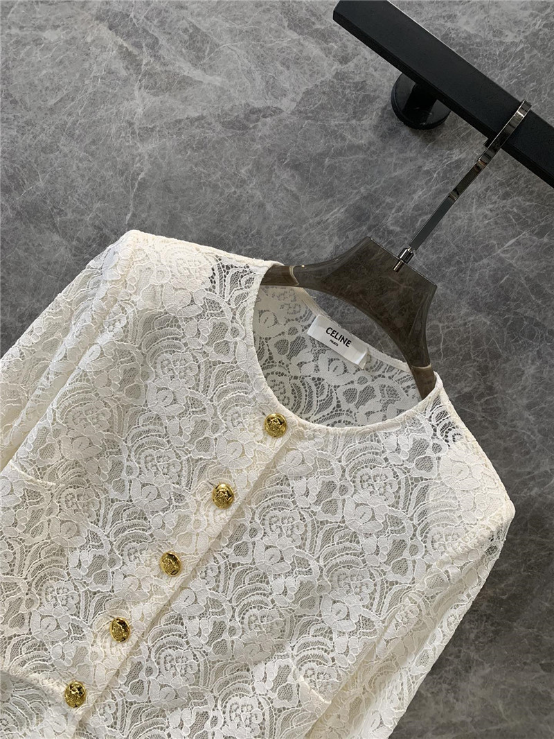 celine thin lace waist mini jacket replica d&g clothing