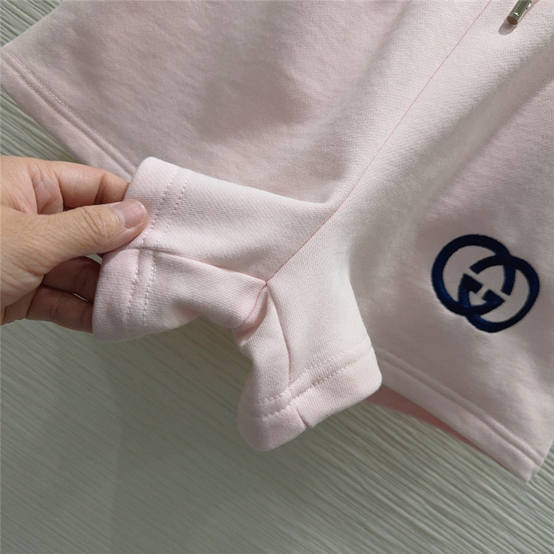 Gucci round neck T-shirt + elastic shorts set replica d&g clothing