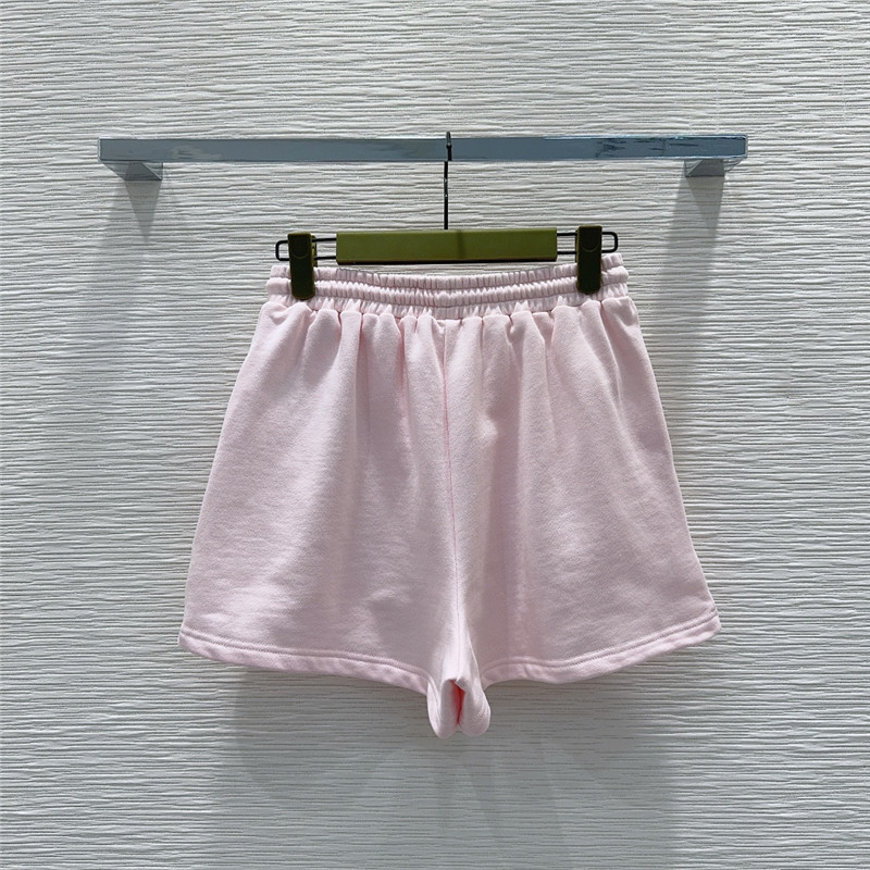 Gucci round neck T-shirt + elastic shorts set replica d&g clothing