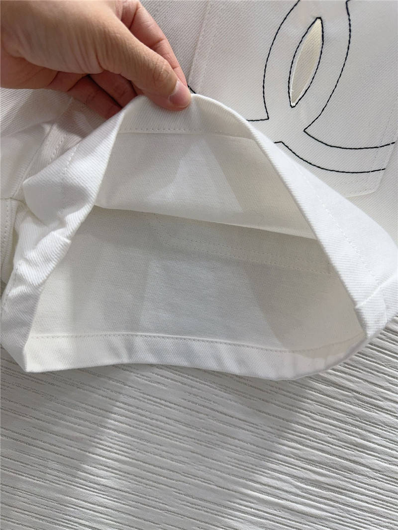 Ch**el denim denim shorts replica designer clothing websites