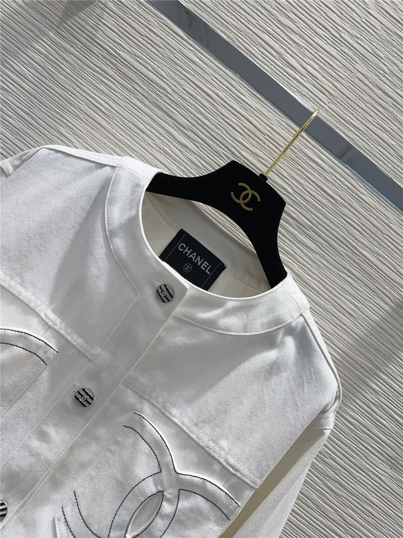 Ch**el denim jacket replica d&g clothing