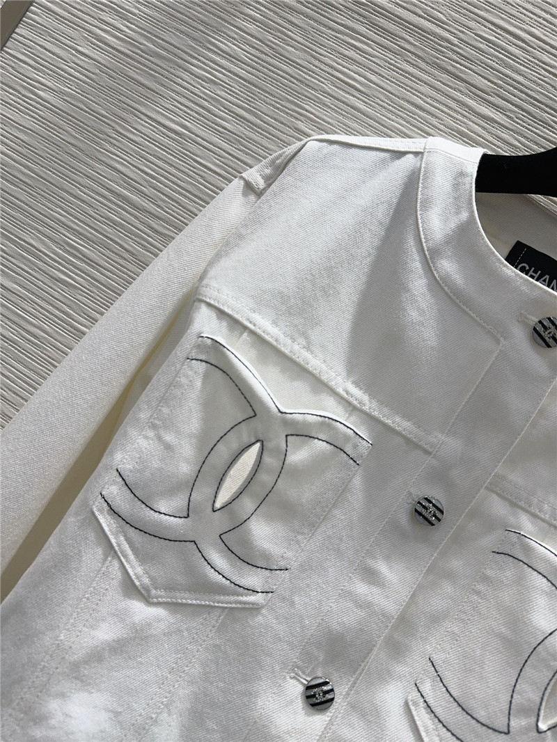 Ch**el denim jacket replica d&g clothing