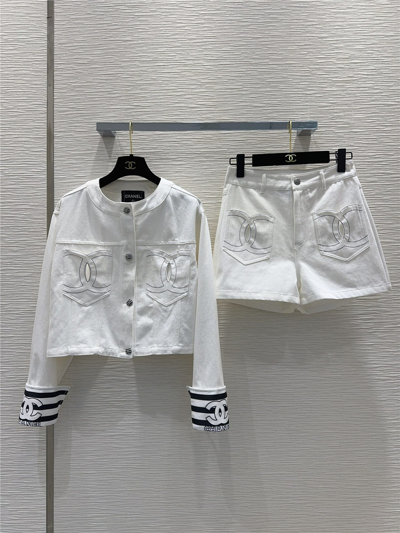 Ch**el denim jacket replica d&g clothing