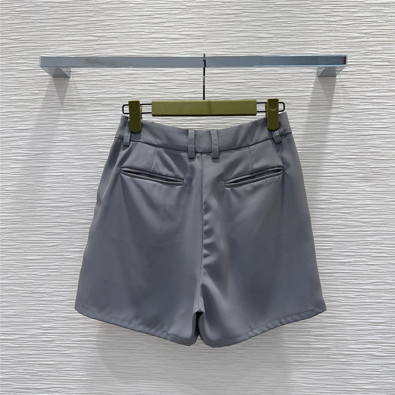 Gvc*1 lapel top + shorts set replica clothes