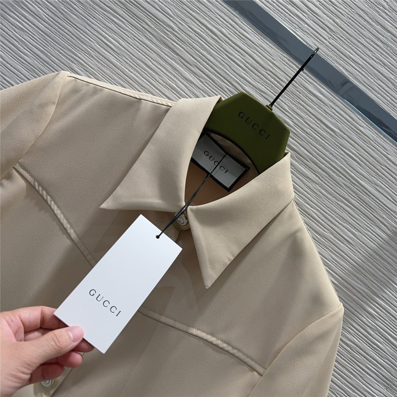 Gvc*1 lapel top + shorts set replica clothes