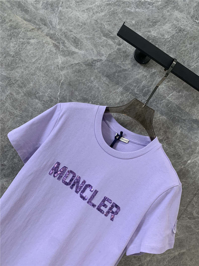 Moncler round neck short sleeve T-shirt replica designer clothes