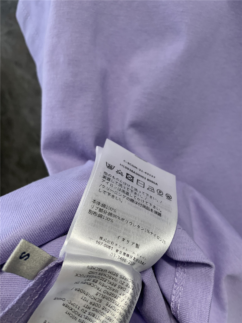 Moncler round neck short sleeve T-shirt replica designer clothes