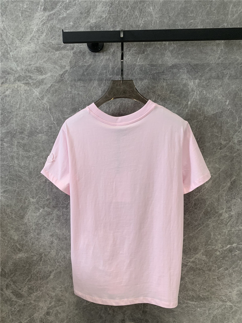 Moncler round neck short sleeve T-shirt replica designer clothes