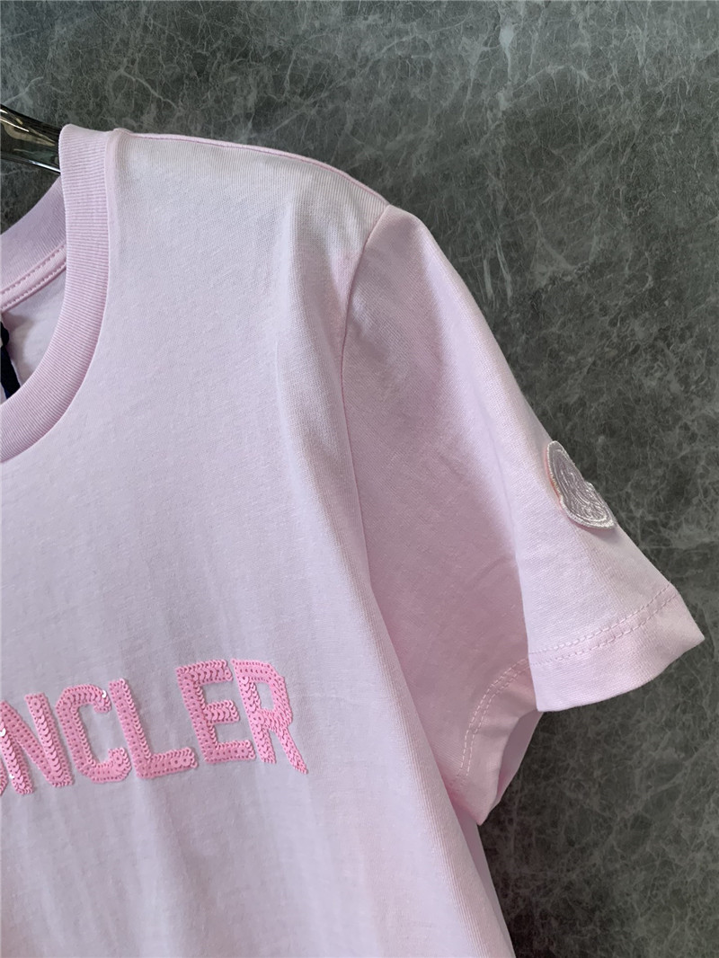 Moncler round neck short sleeve T-shirt replica designer clothes