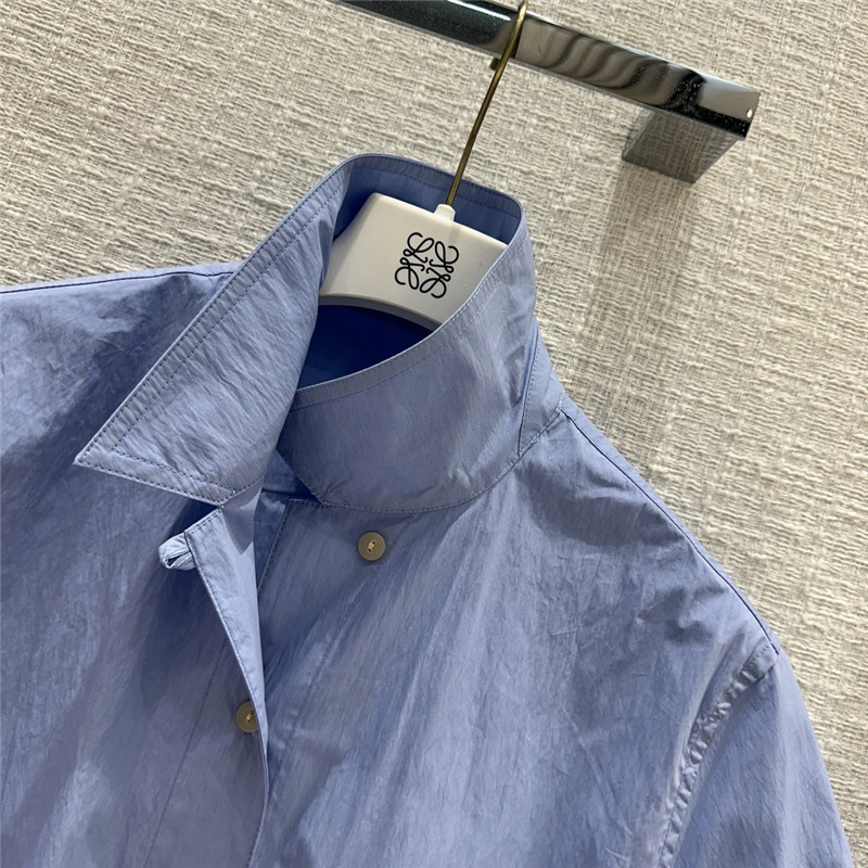 L0ew* preppy embroidered shirt replica designer clothes