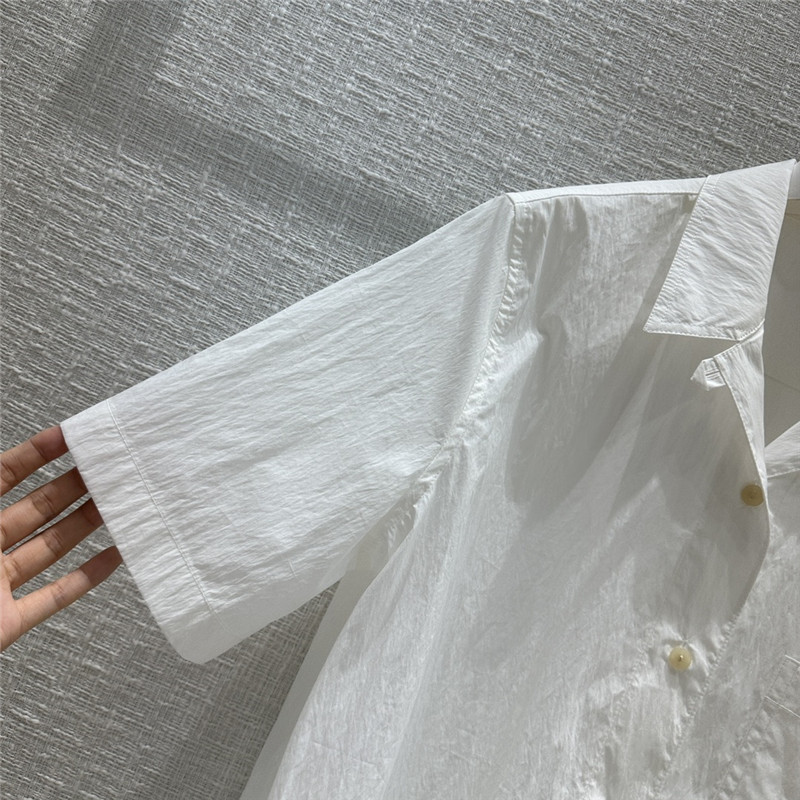 L0ew* preppy embroidered shirt replica designer clothes