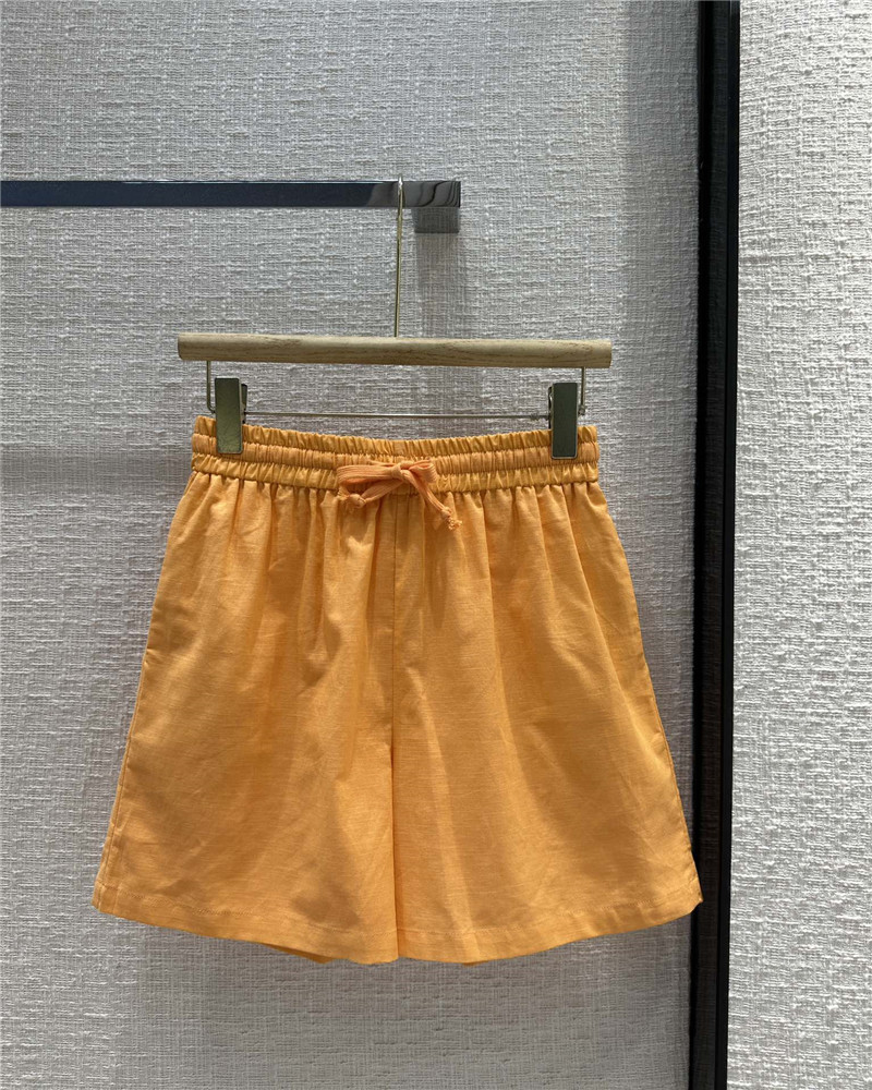 L0r0 P1ana linen casual shorts suit replica clothes