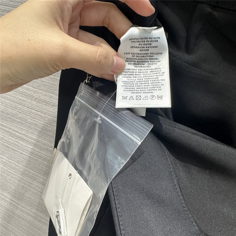 Hermes metal chain straight shorts replica clothing