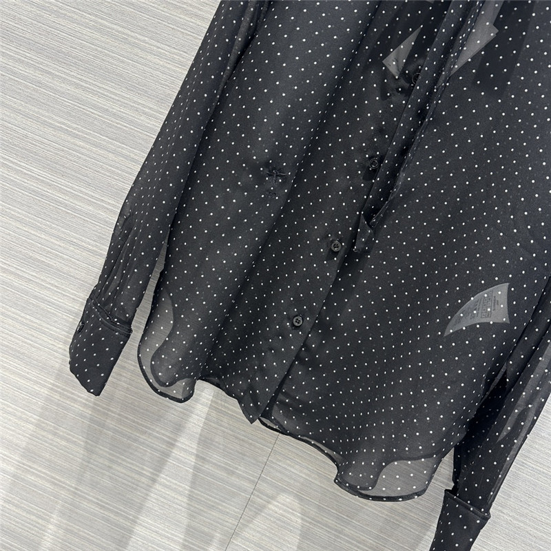 D10r polka dot shirt cheap replica designer clothes
