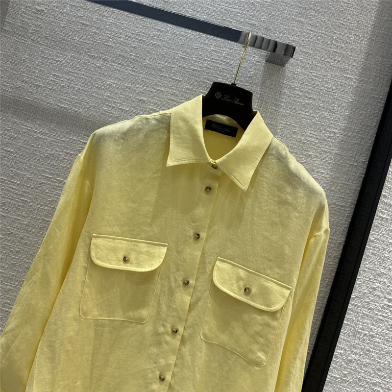 L0r0 P1ana linen shirt replica designer clothing websites