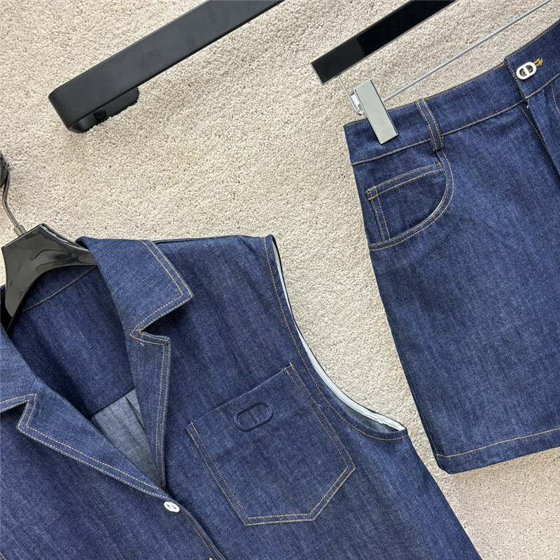 H**me5 enzyme washed denim suit replica designer clothes