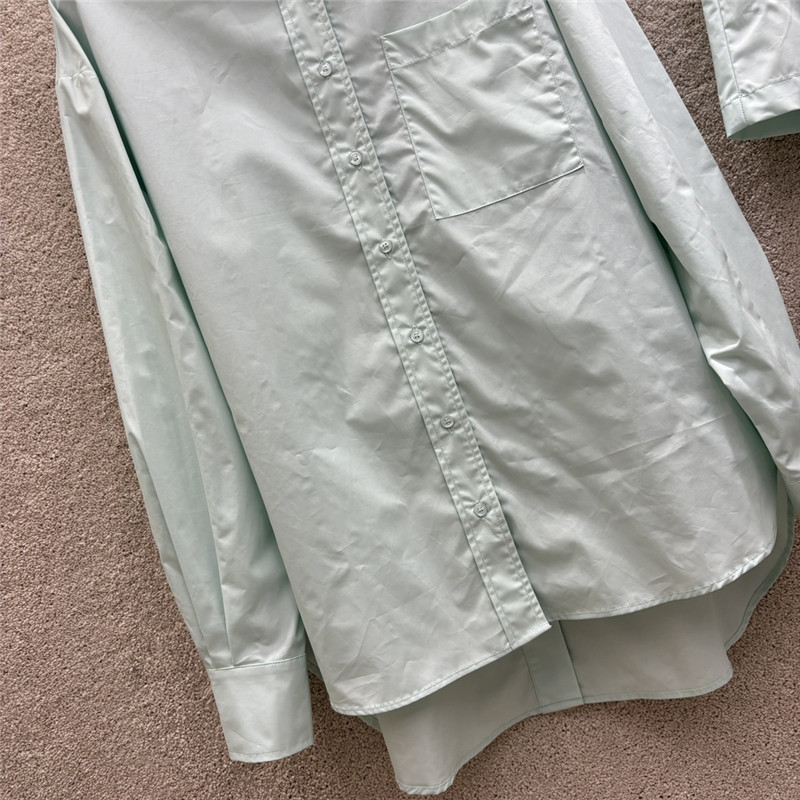 F**di long-sleeved shirt + high-waist casual pants replica clothes