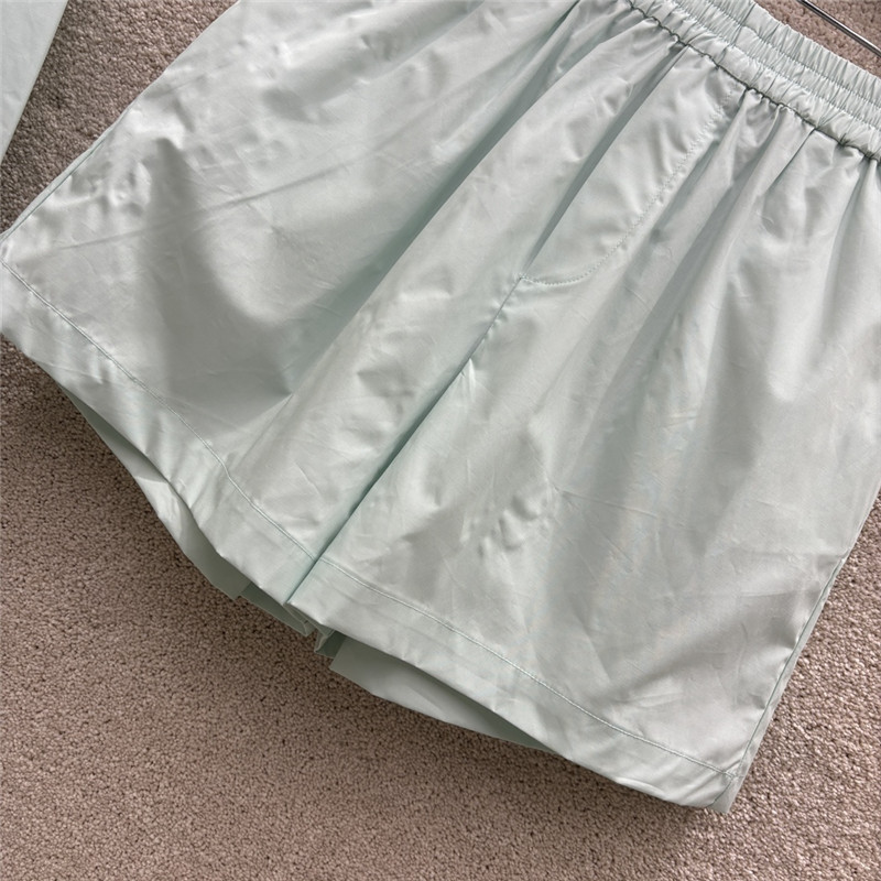 F**di long-sleeved shirt + high-waist casual pants replica clothes