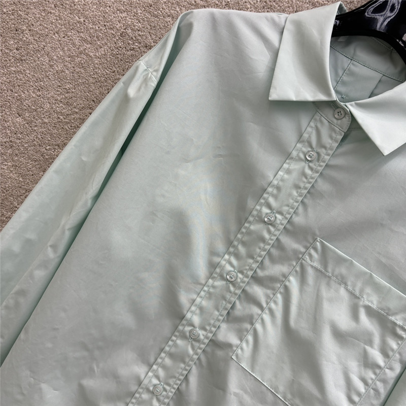 F**di long-sleeved shirt + high-waist casual pants replica clothes