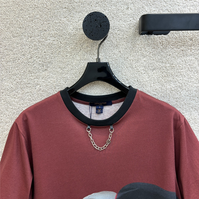 l0vis Vvtt0n lv round neck short sleeve t-shirt replica clothes