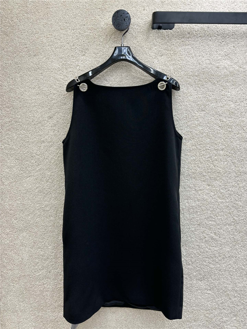 louis vuitton LV logo chain strap shift dress replica clothes