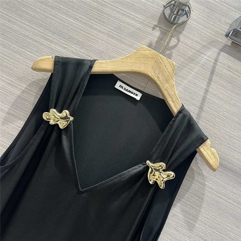 jil sander acetate vest dress replica clothing