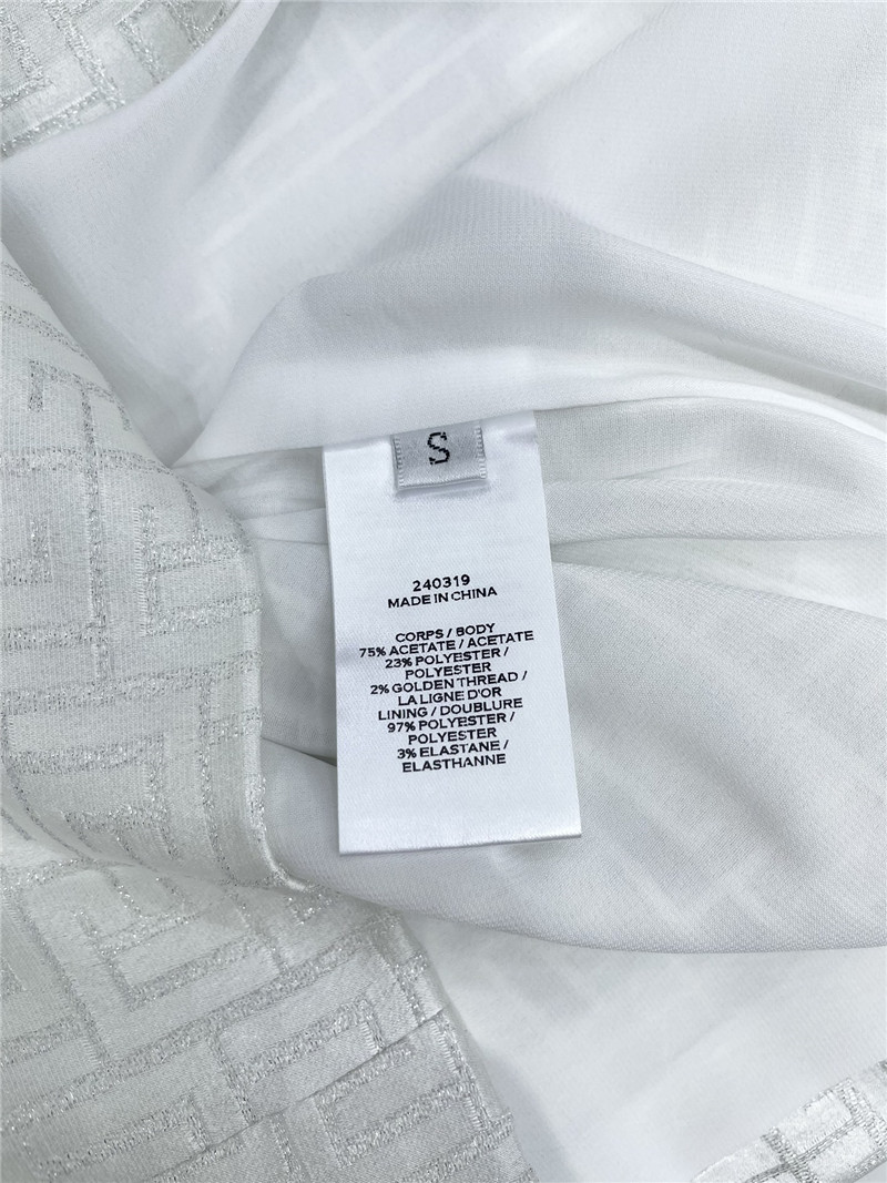 Balmain waist sleeveless dress replica d&g clothing