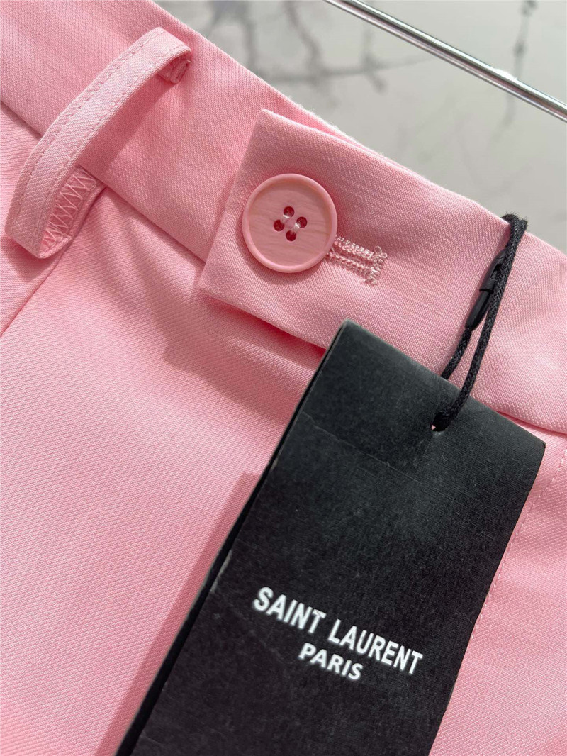 Y51 pink suit + trousers replica clothing