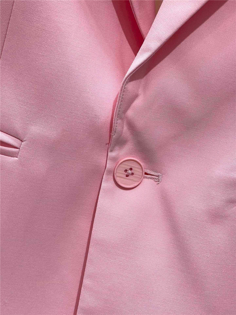 Y51 pink suit + trousers replica clothing