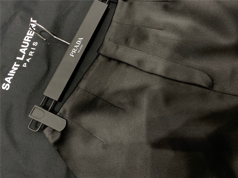 Y51 acetate satin shorts replica d&g clothing