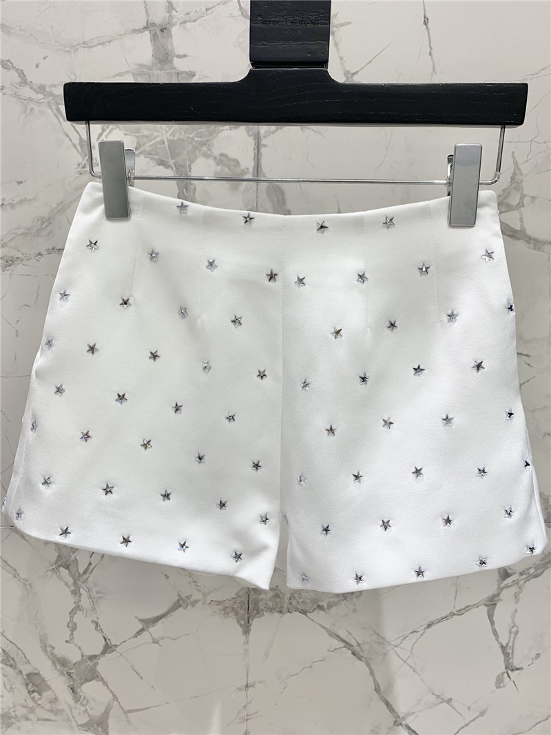 Balmain acetate satin shortscheap replica designer clothes