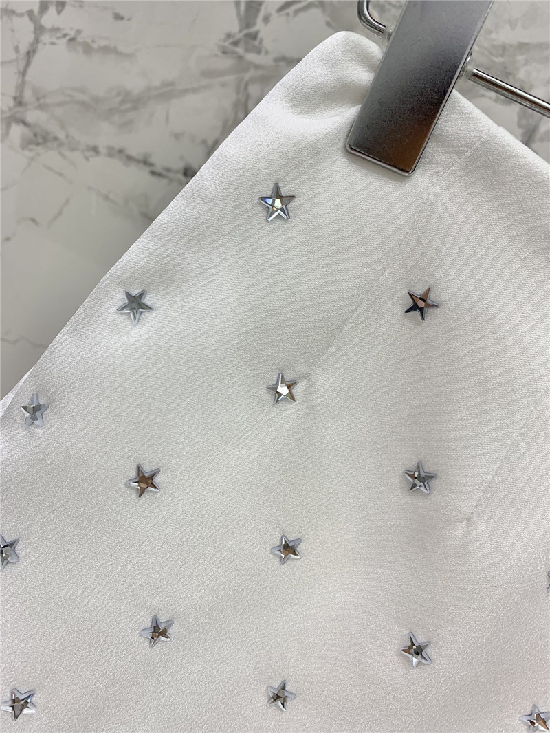 Balmain acetate satin shortscheap replica designer clothes