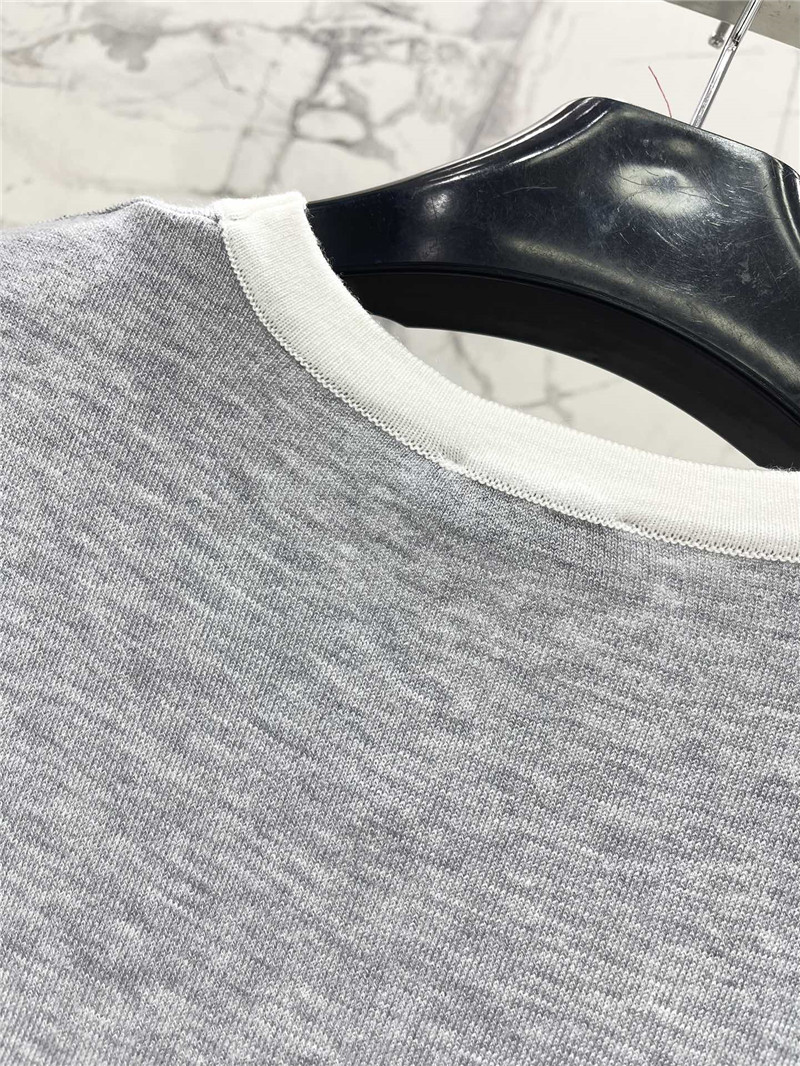 celine contrast color sweater replica d&g clothing