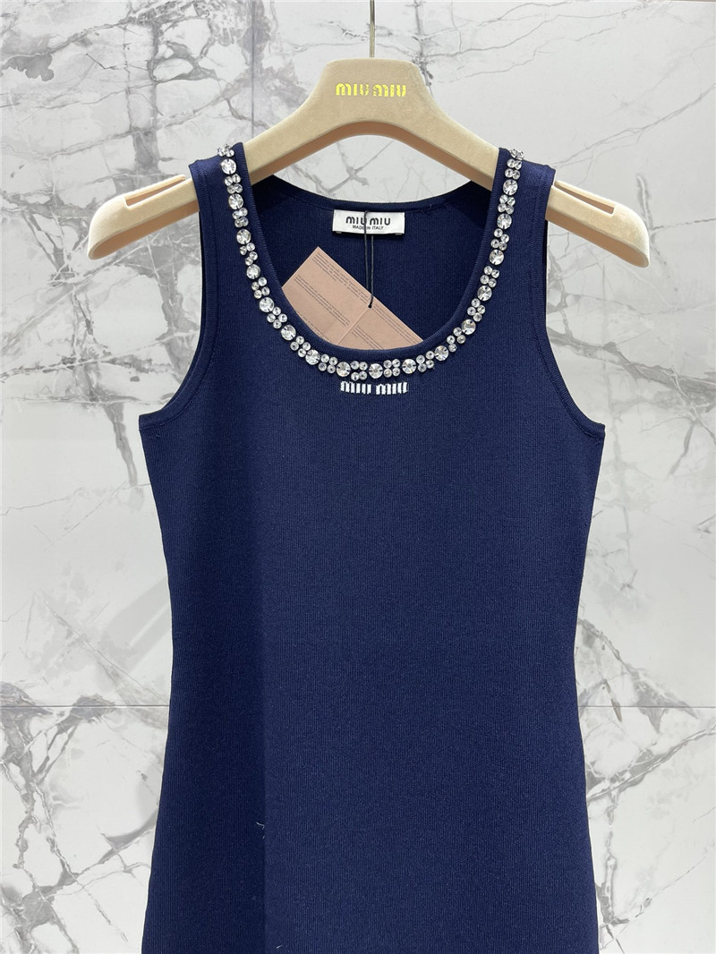 M1um1u new vest dress replica clothes