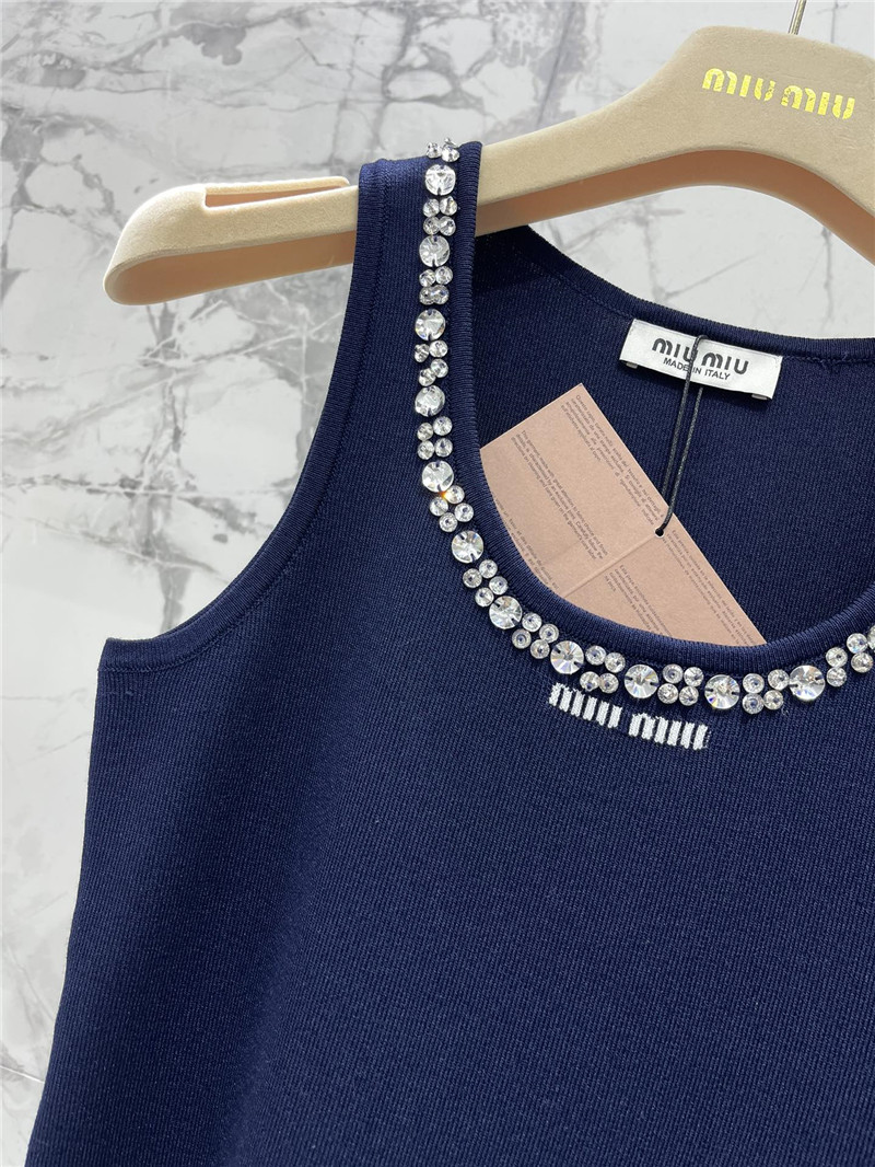 M1um1u new vest dress replica clothes