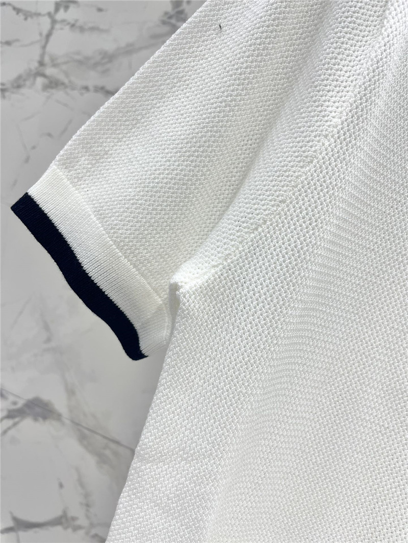 Ce1i*e zip short-sleeve cardigan in white