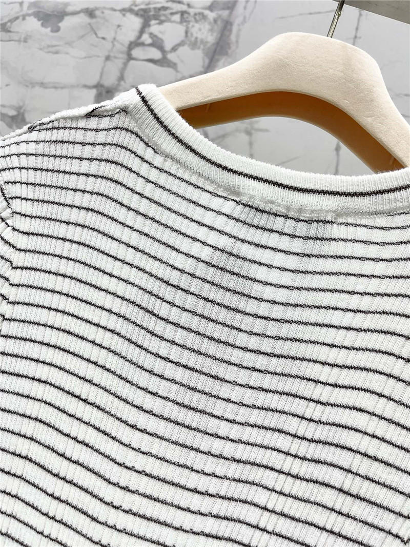 M1um1u short sleeve knitted skirt cheap replica designer clothes